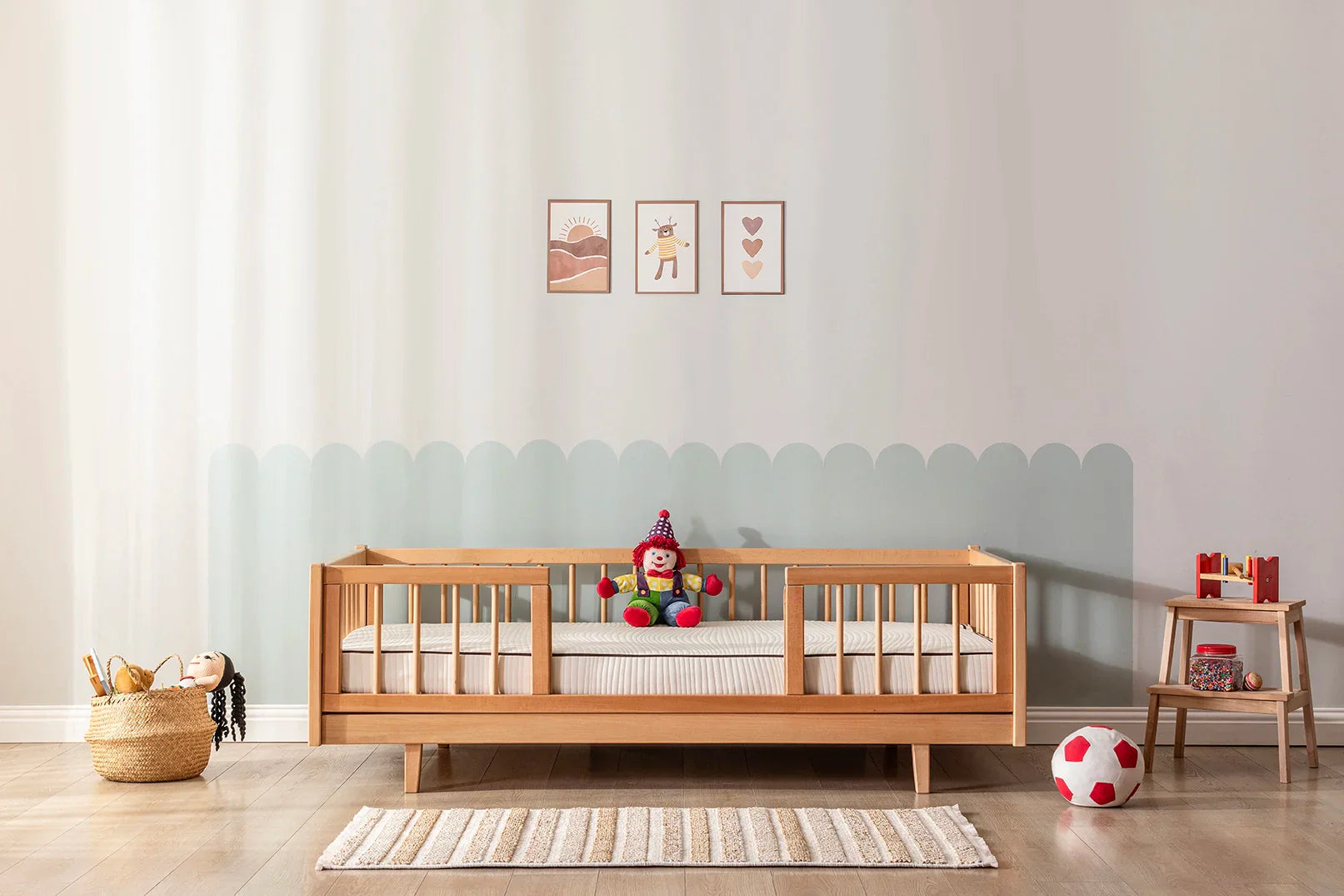 House Of Dreamz - Colchão de algodão orgânico para crianças 1 - 8 anos