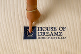 House Of Dreamz - Colchão de lã orgânica para crianças 1 - 8 anos - House Of Dreamz